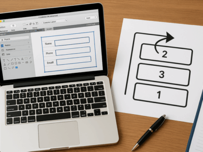 FileMakerオブジェクト名とタブ順の最適化手順