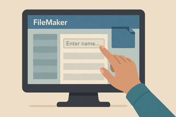 FileMakerプレースホルダで入力補助実装術