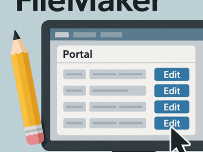 FileMakerポータルで関連レコード編集の手順と注意点