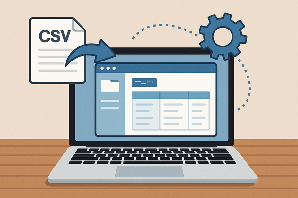 FileMakerでCSV取り込みをスクリプト自動化