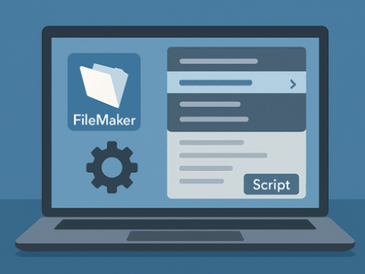 FileMakerカスタムメニューでスクリプト実行設定術