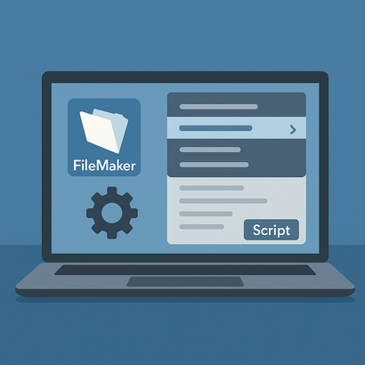 FileMakerカスタムメニューでスクリプト実行設定術