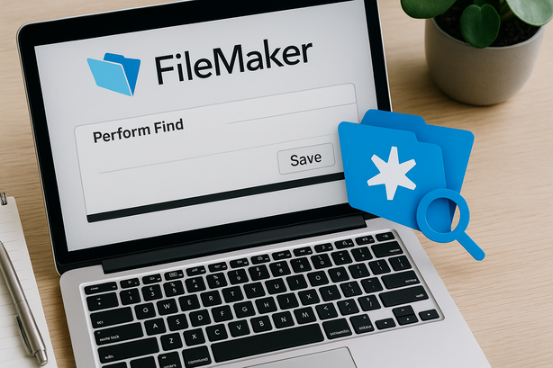FileMaker保存済み検索条件の作成と実行