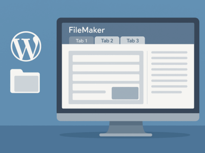 FileMakerタブコントロールで入力画面整理術