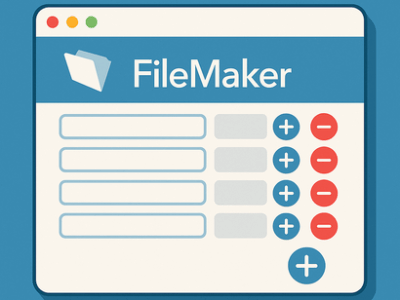 FileMakerポータル行の追加・削除ボタン実装術