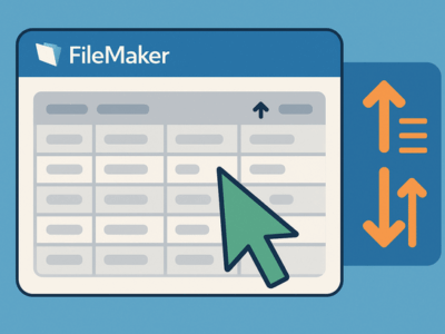 FileMakerポータルヘッダクリックで並べ替え実装術